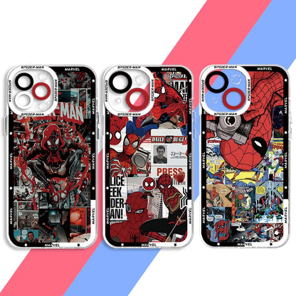 Clear Spider-Man Silicone Case
