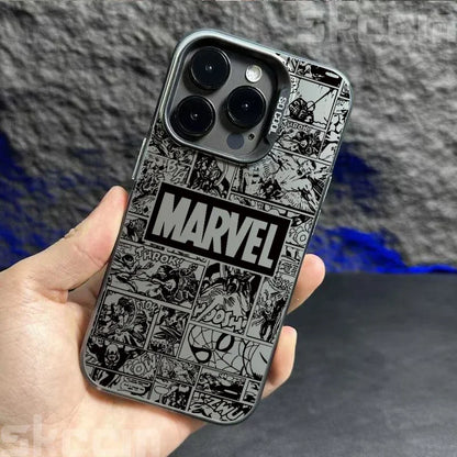Marvel Logo Phone Case Spiderman Ironman