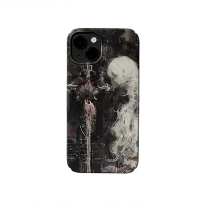 Medieval Witch Sword Artistic Phone Case