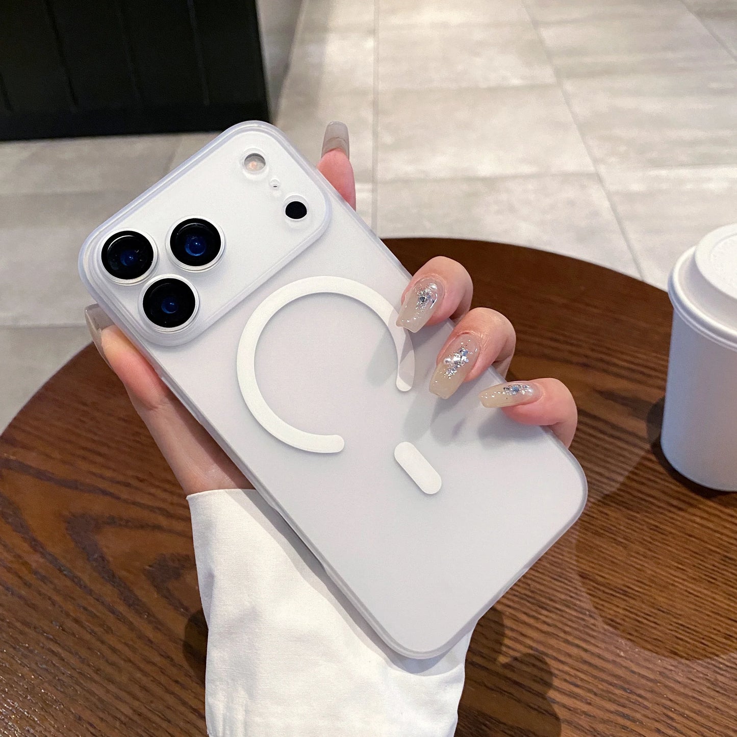 Luxury Ultra Thin Matte Clear For Magsafe Phone Case New