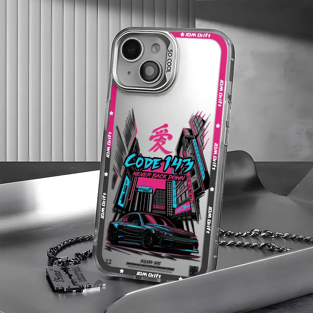 Tokyo JDM Drift Car iPhone Case