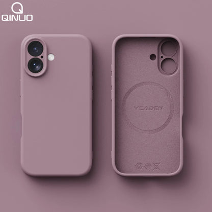 Original Liquid Silicone Magnetic Phone Case New