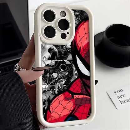 Marvel Spiderman Logo Soft iPhone Case