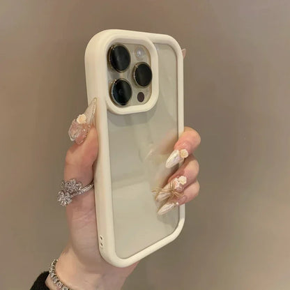Luxury Transparent Candy Phone Case