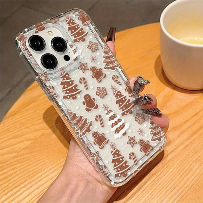 Luxury Cartoon Christmas Phone Case