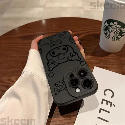 Kuromi Cartoon Phone Case for iPhone