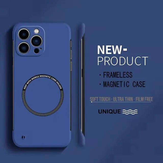 Ultra-Thin Magnetic Frameless iPhone Case
