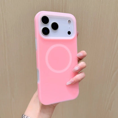 Candy Color Soft Jelly Liquid Silicone For Magsafe Magnetic Wireless Charge Phone Case