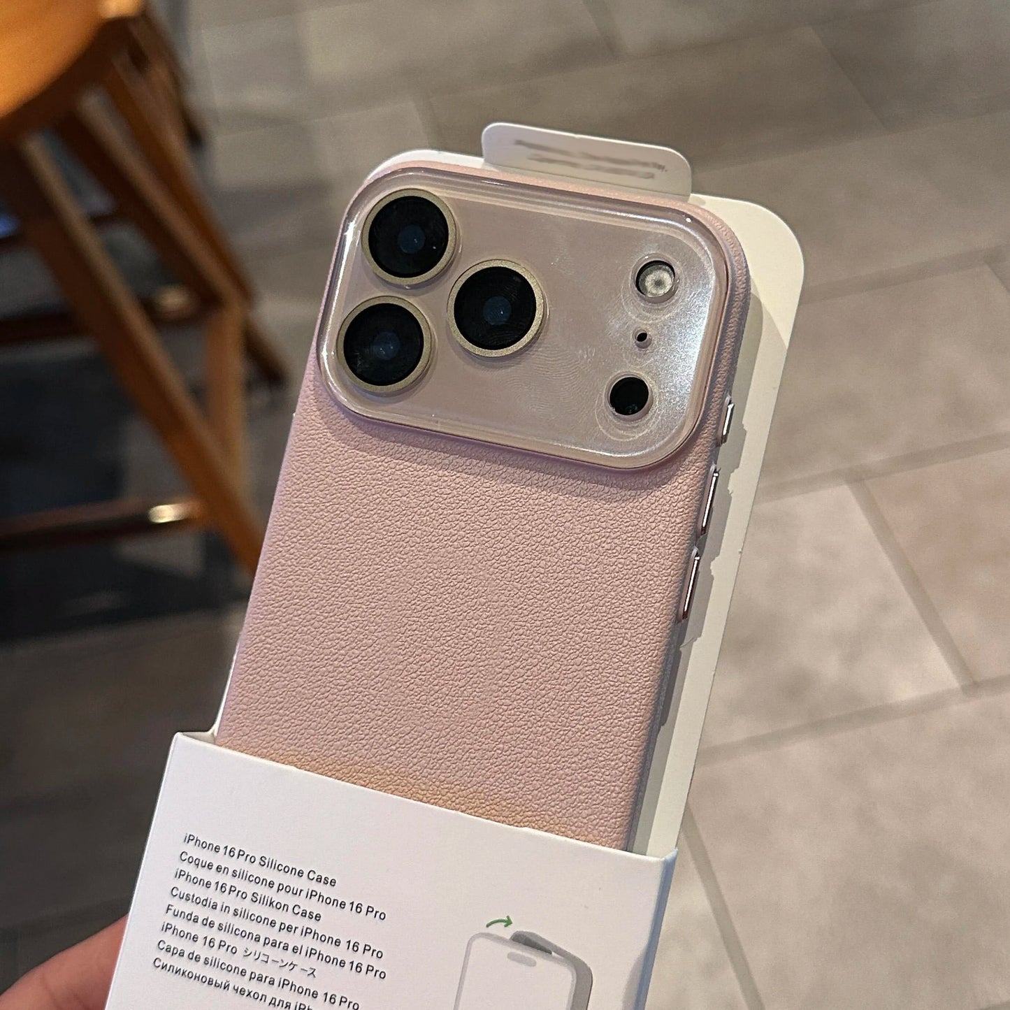 Luxury Leather Texture Silicone Phone Case New