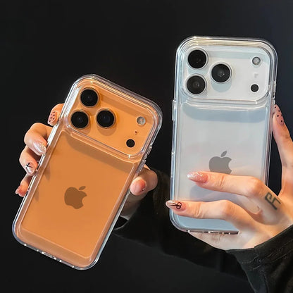 Luxury Clear Hard Acrylic Phone Case