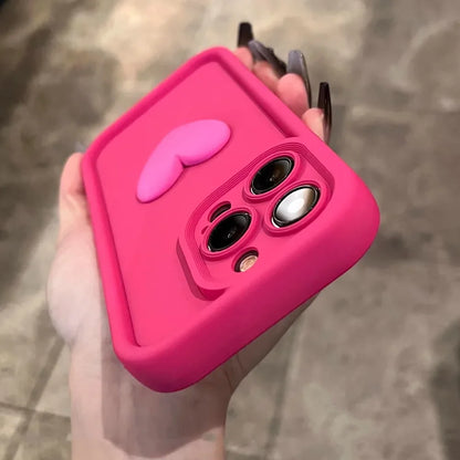 Wine Red Silicone iPhone Case