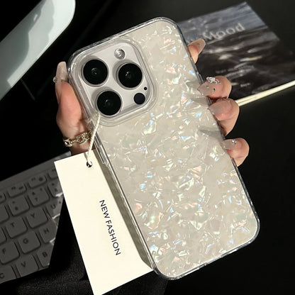 Luxury Glitter Shell Pattern Laser Phone Case