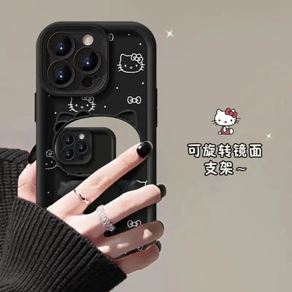 Hello Kitty Makeup Mirror Phone Case