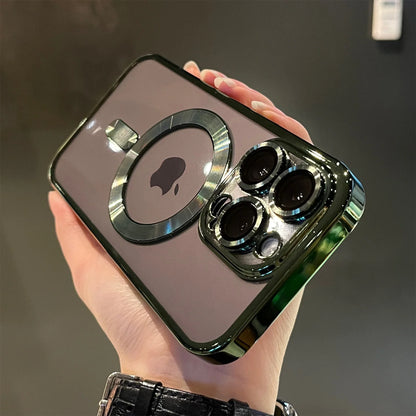 Plating Clear Magsafe iPhone Case