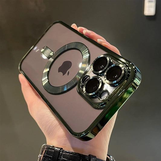 Plating Clear Magsafe iPhone Case