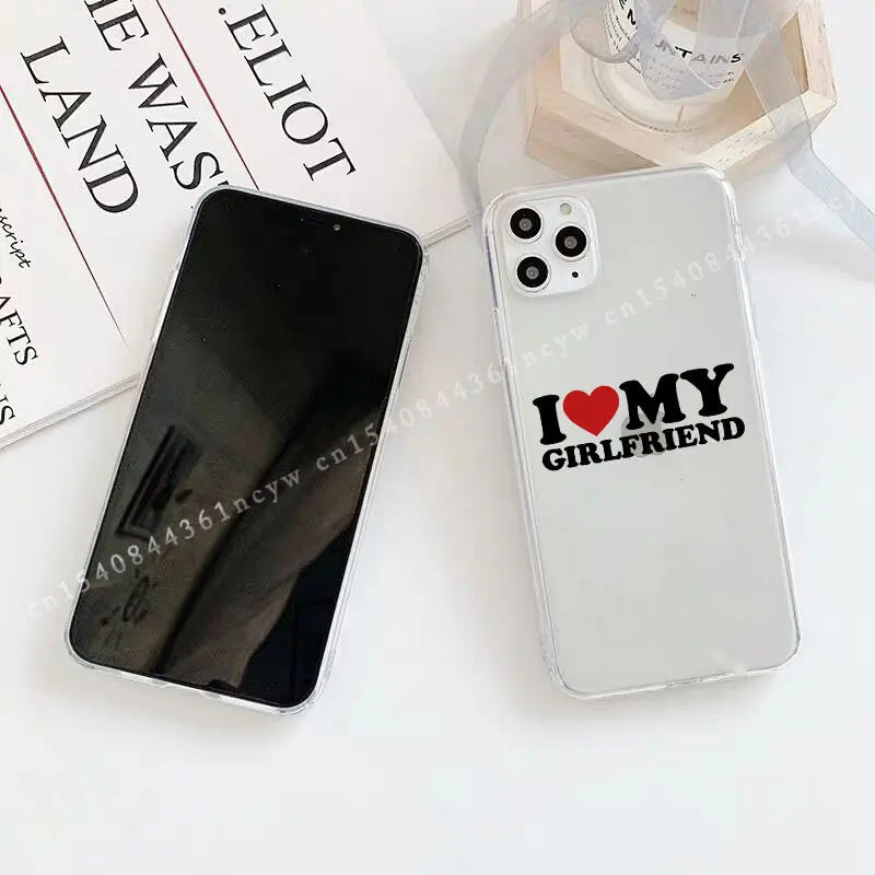 Cute Funny I Love My Girlfriend Phone Case