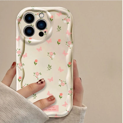 Cartoon Colorful Flowers Phone Case
