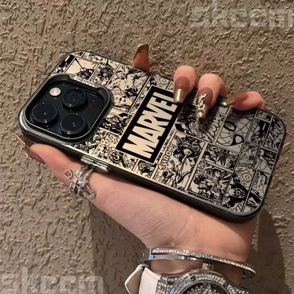 Marvel Logo Phone Case Spiderman Ironman