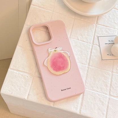 3D Cute Ins Fruit Apple Pear Guava Phone Case