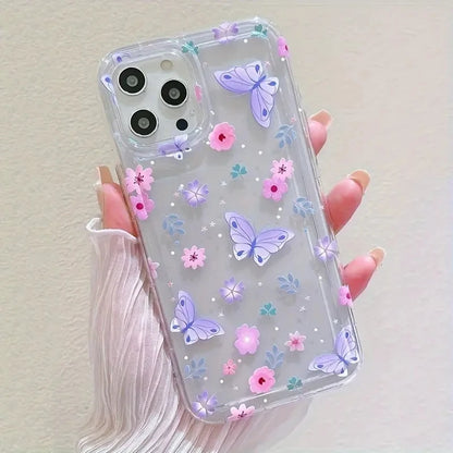 Patterned Printed Simple Transparent Phone Case