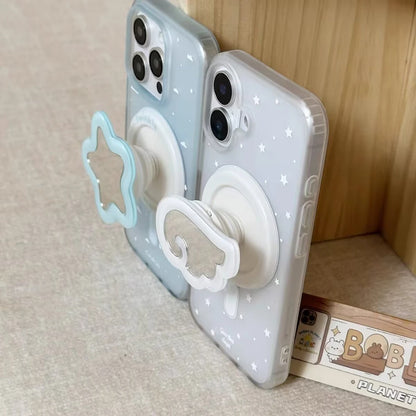 Cute Angel Wings Magnetic Stand Holder Tok Phone Cases