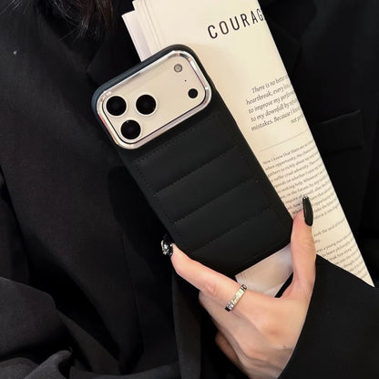 Fashion Down Jacket Silicone Relax Phone Case