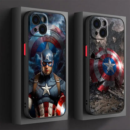 Marvel Captain America Phone Case for iPhone
