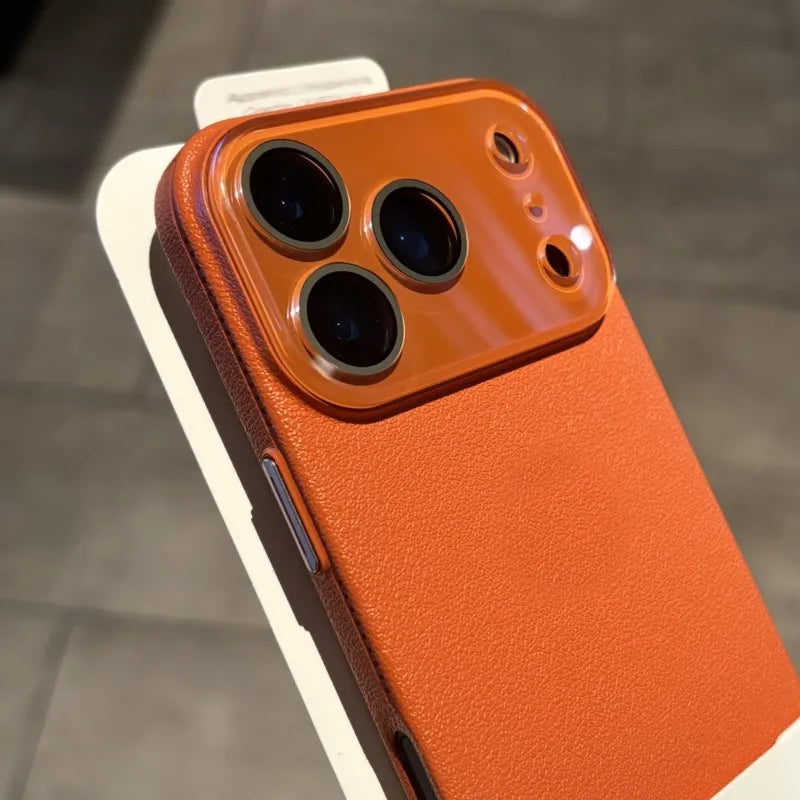 Luxury Leather Texture Silicone Phone Case New