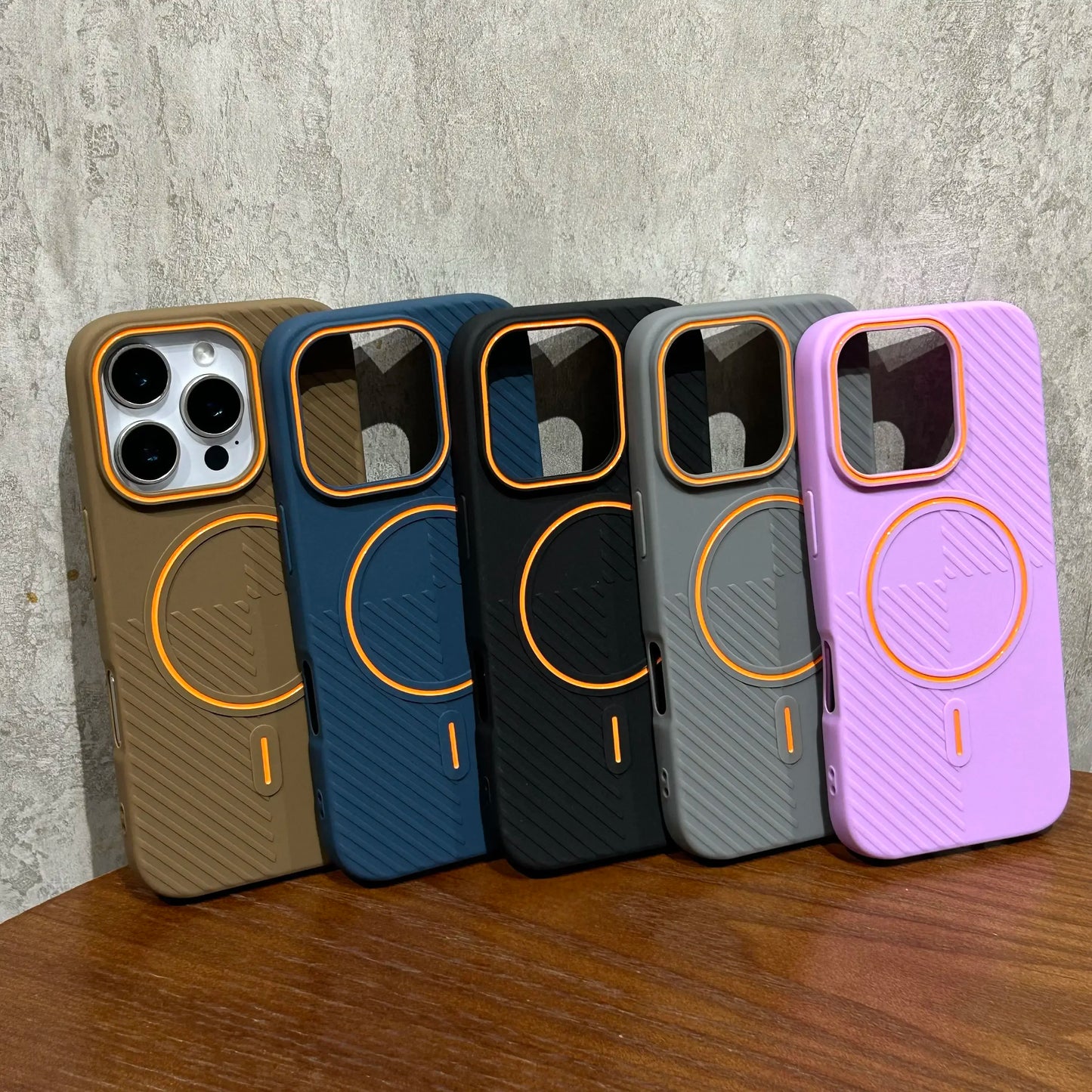 Ultrathin Hit Color Magnetic Phone Case