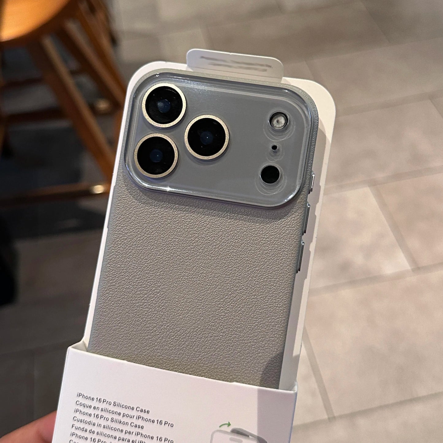 Luxury Leather Texture Silicone Phone Case New