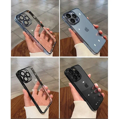 Luxury Plating Clear Phone Case
