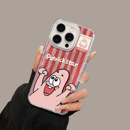 Patrick Star Family Hard Phone Case