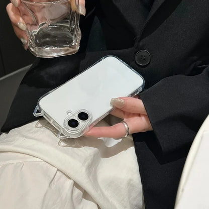 Cute Cartoon Cat Ear Silicone Phone Case