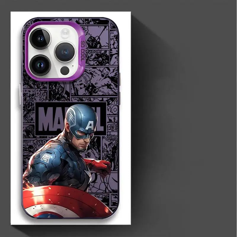 Marvel Spider-Man Iron Man Matte Case