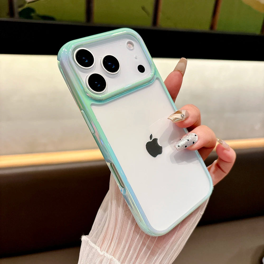 Luxury Laser Gradient Clear Phone Case
