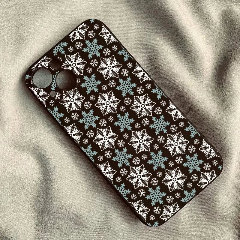 Winter Christmas Snowflakes Fluttering Case