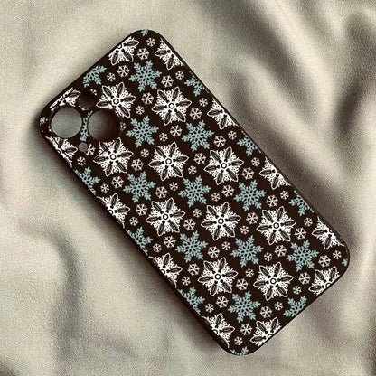 Winter Christmas Snowflakes Fluttering Case