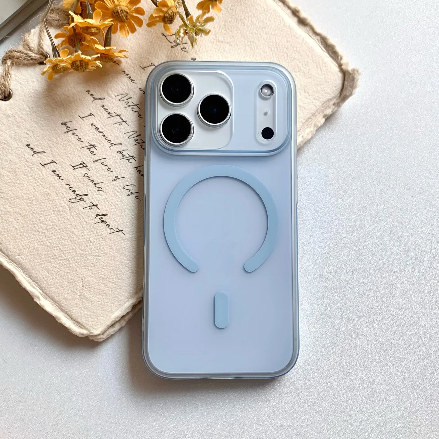 Ultra Thin Frosted PC Hard For Magsafe Magnetic Phone Case