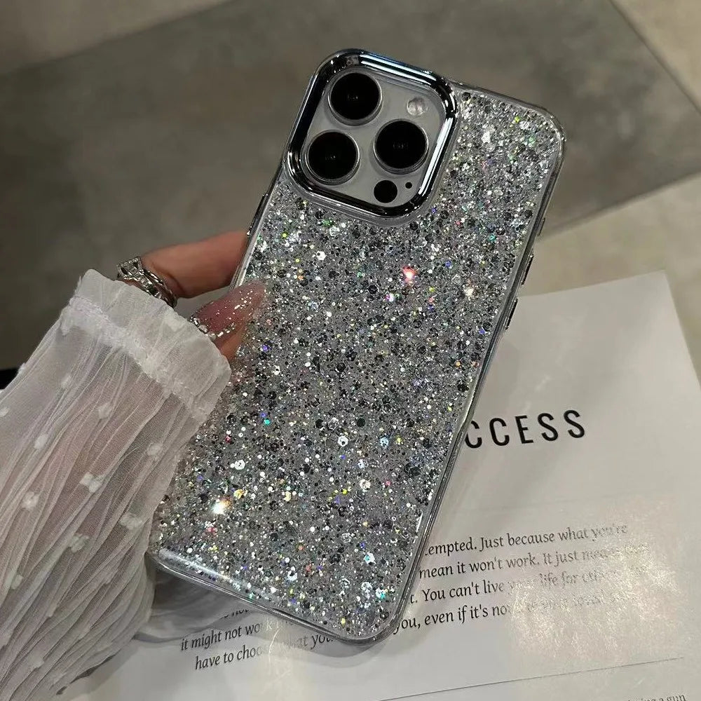 Glitter Shockproof Case  Phone