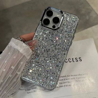 Glitter Shockproof Case  Phone