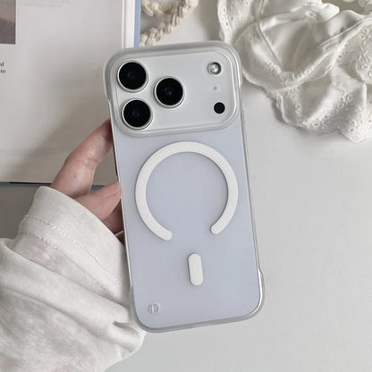 Slim Frosted Frameless Magnetic Magsafe Phone Case