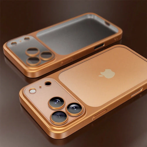 Luxury Frosted Transparent Matte Phone Case