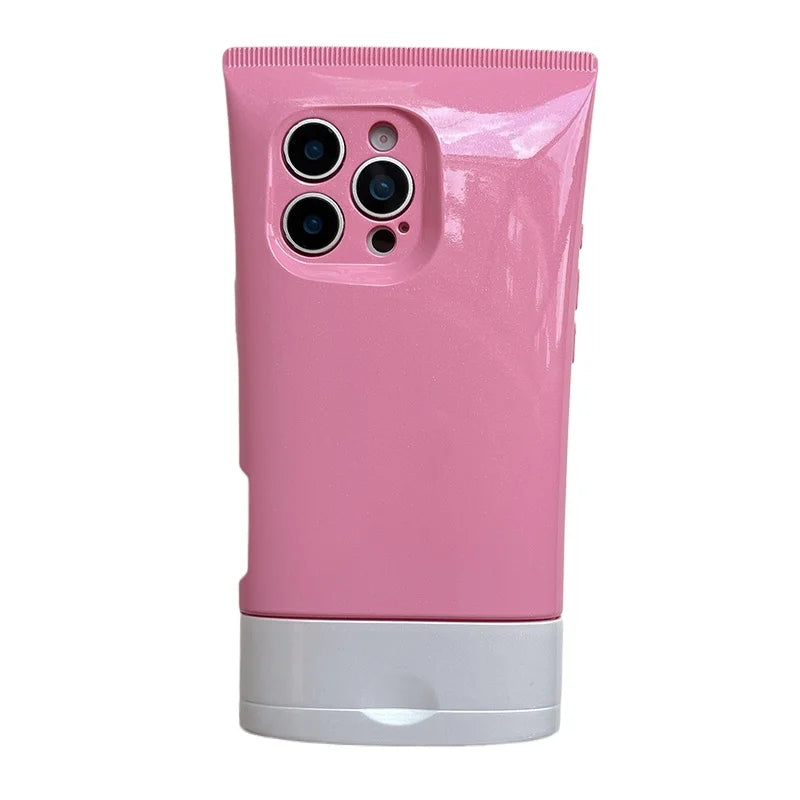 Candy Color 3D BB Cream Facial Cleanser Shape Phone Case