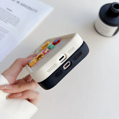 Cute SpongeBob Family Toy Cartoon Multistep Soft Phone Case