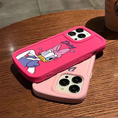 Mickey, Minnie & Donald Cartoon iPhone Case