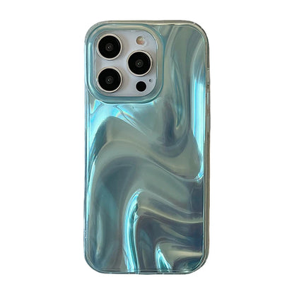 Fashion Gradient Water Ripple Pattern Phone Case