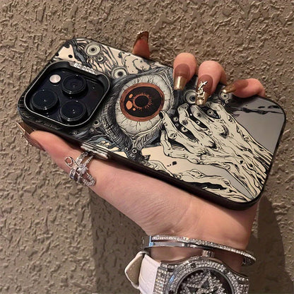 Scary Devil Eye Pattern Phone Case