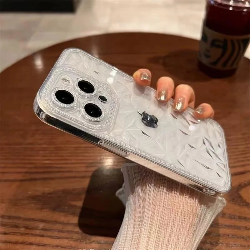 Crystal Glitter Diamond Pattern Phone Case