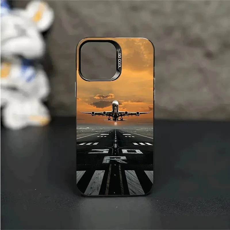 Super Airplane Festival Dazzling Shockproof Phone Case