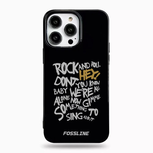 Creative Luxury Phone Case Graffiti English Shockproof